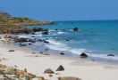 Plage à l'île de Con Dao