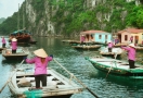 Village flottant de Vung Vieng 