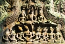 Ta Prohm temples, Cambodge