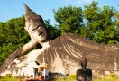 Parc de Boudha à Vientiane Laos