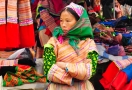 Hmongs fleuris à Bac Ha Vietnam