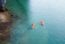 Kayak à la baie d'Halong