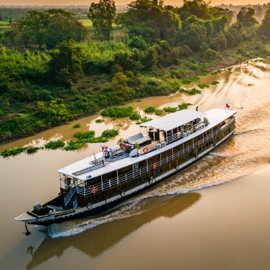 Croisière Bateau Toum Tiou I Sur Le Mékong 