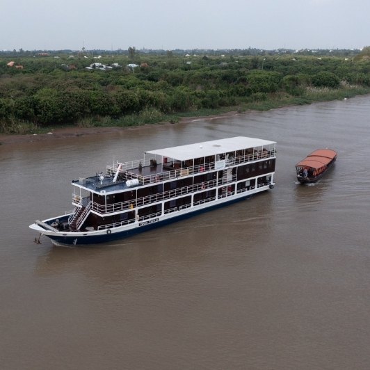 Croisière Bateau Toum Tiou 2 Sur Le Mékong