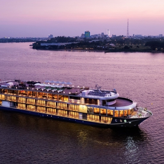 Croisière Bateau Victoria Sur Le Mékong