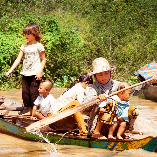 Périple Saigon à Phnom Penh en bateau (OPT02) 3 Jours 2 Nuits