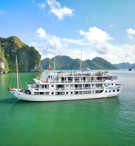 Croisière Jonque Hera Classic Dans La Baie D'Halong