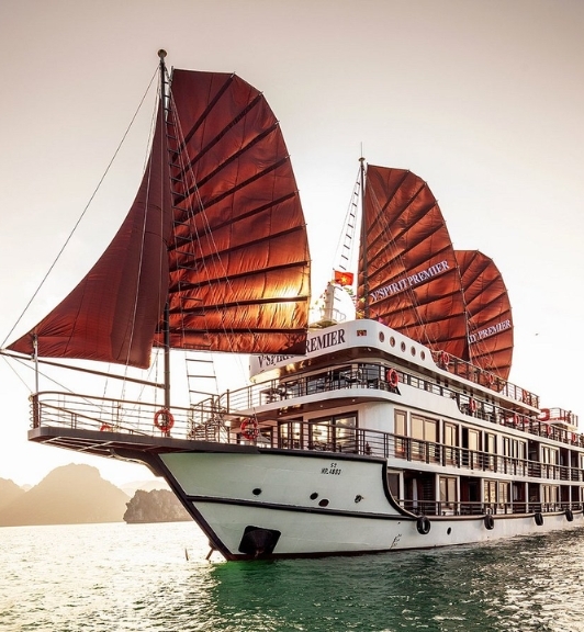 Croisière V'Spirit Dans La Baie D'Halong - Baie De Lan Ha