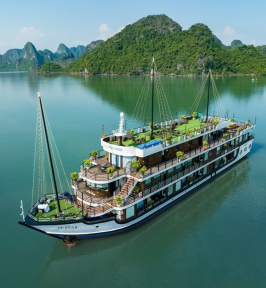 Croisière Bateau La Casta Dans La Baie D'Halong