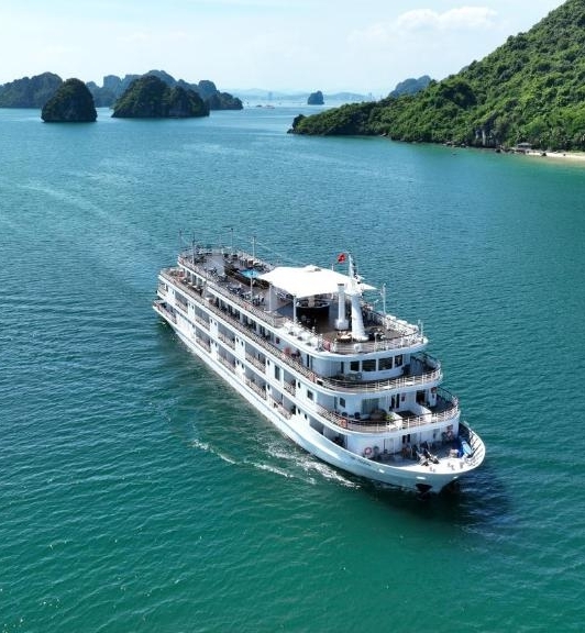 Croisière Bateau Paradise Grand À La Baie D'Halong