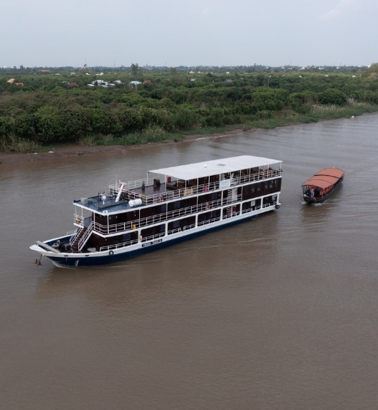 Croisière Bateau Toum Tiou 2 Sur Le Mékong