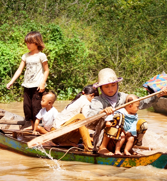 Périple Saigon à Phnom Penh en bateau (OPT02) 3 Jours 2 Nuits