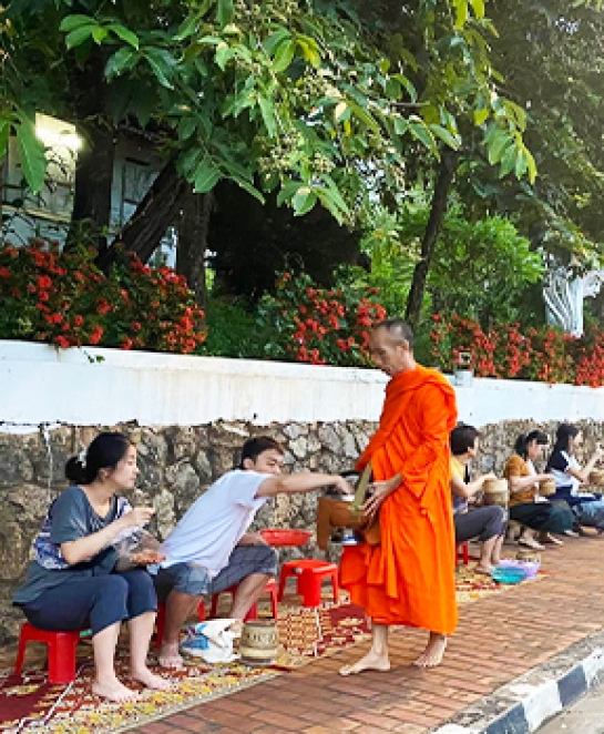 Expérience à Luang Prabang Laos par M. Patrick