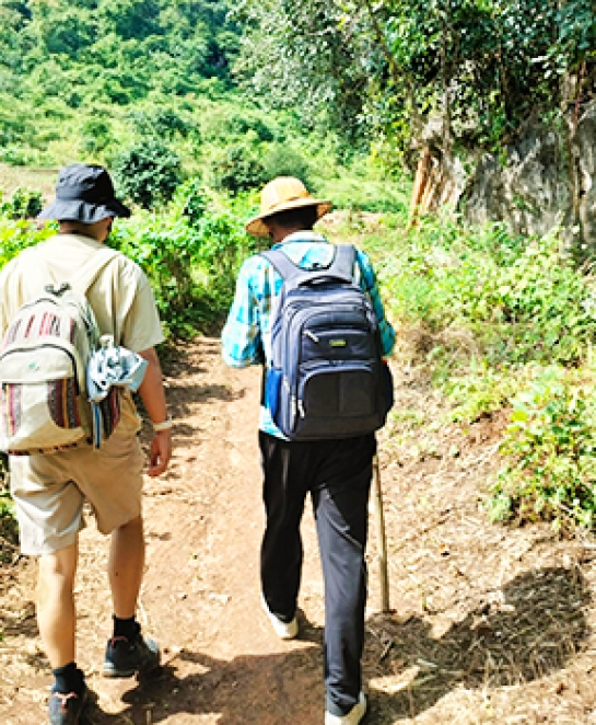 Randonnée en Birmanie