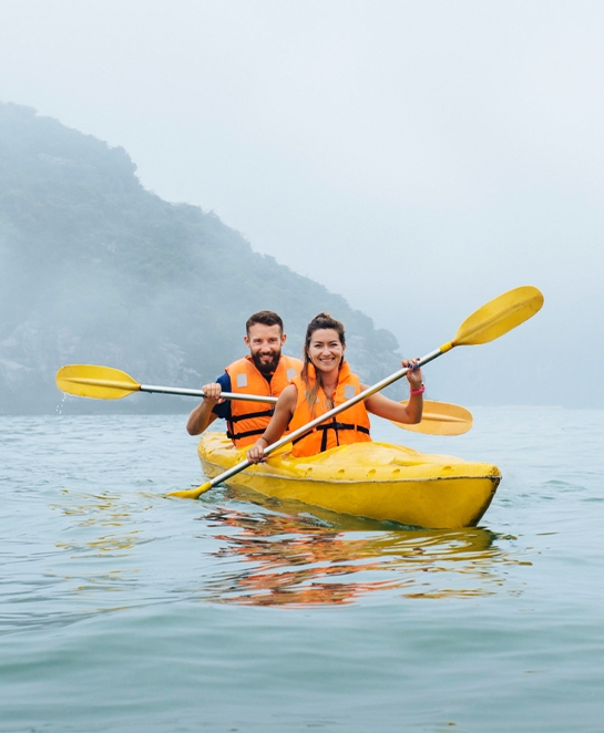 Croisière & Kayak à la baie d'Halong -Groupe Fabio