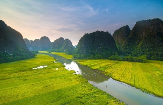 Meilleure Destination Pour La Balade En Bateau à Tam Coc