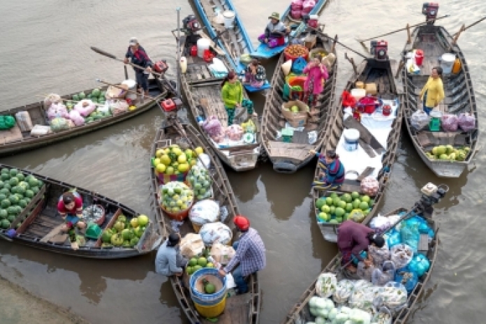 Can Tho - Marché flottant de Cai Rang - Rach Gia - Phu Quoc (B, Brunch)