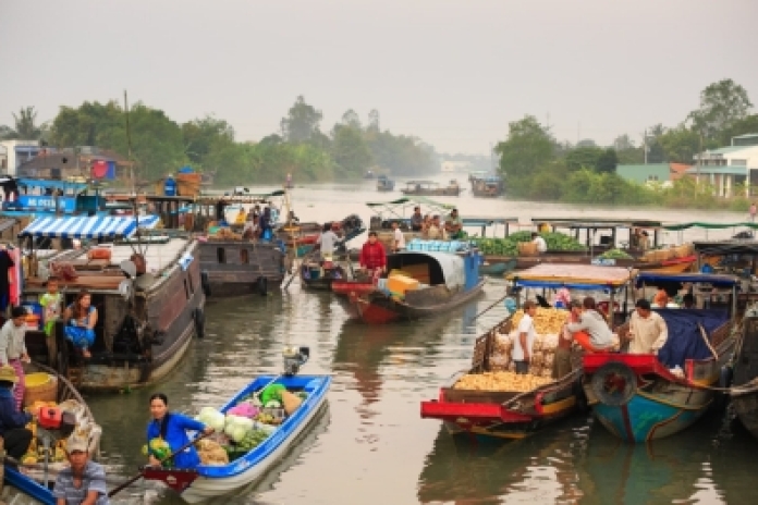 Marché flottant de Cai Rang - Voyage à Phu Quoc (B, L)