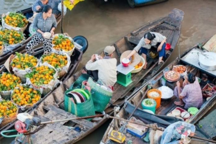 Cai Be - Marché Flottant de Cai Rang - Can Tho (B)