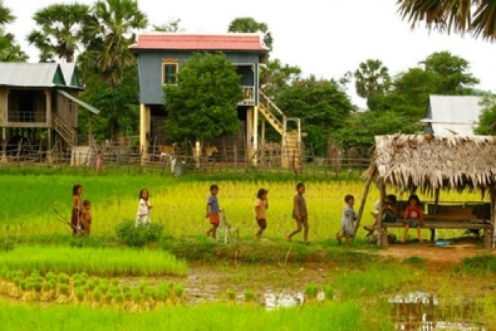 Village Poppel - Wat Roka Kaong - Phnom Penh (B,L,D)