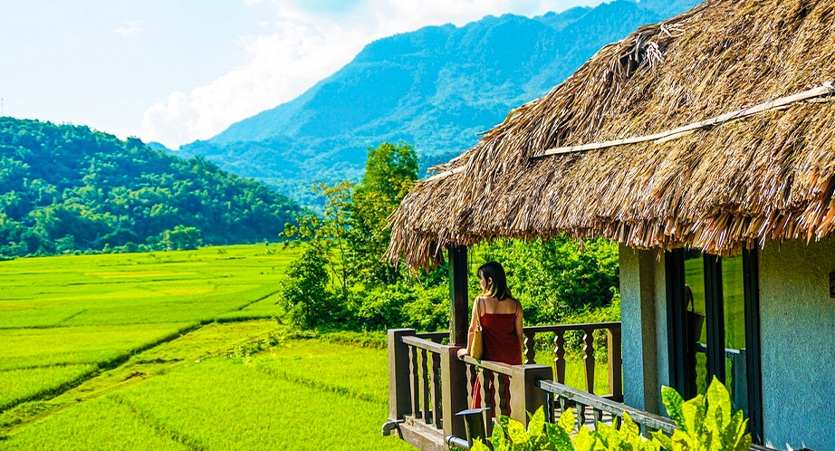 Vallée de Mai Chau (Vietnam)