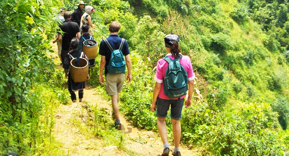 Randonnée aux villages à Sapa