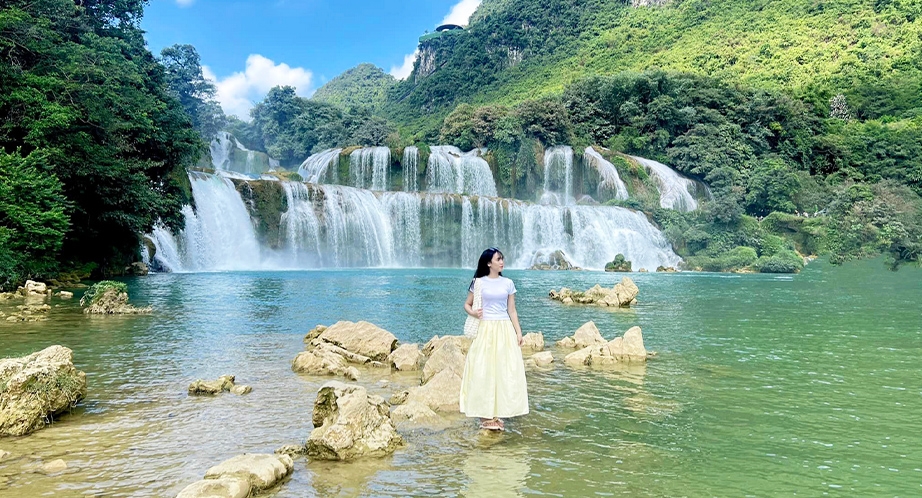 Chutes d'eau de Ban Gioc, Cao Bang