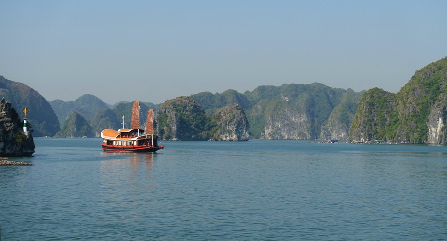 Croisière à la baie de Lan Ha