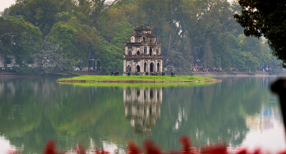 Lac Hoan Kiem à Hanoi