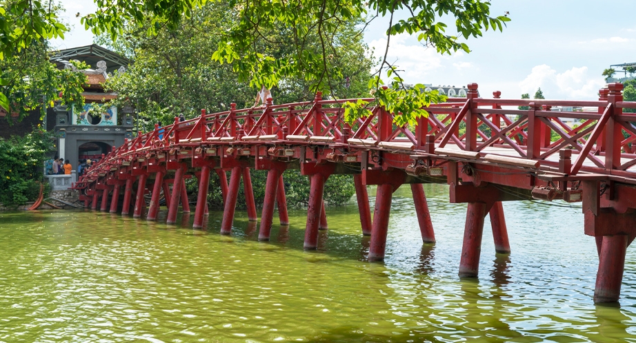 Lac Hoan Kiem à Hanoi