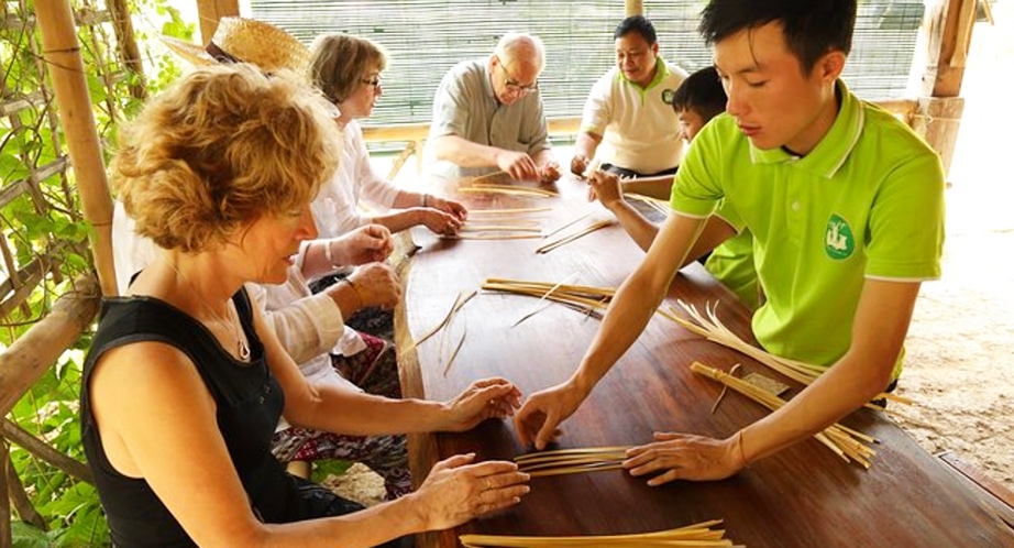 Expérience de bamboo à Luang Prabang