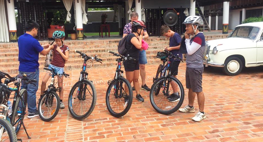 Tour à vélo à Luang Prabang