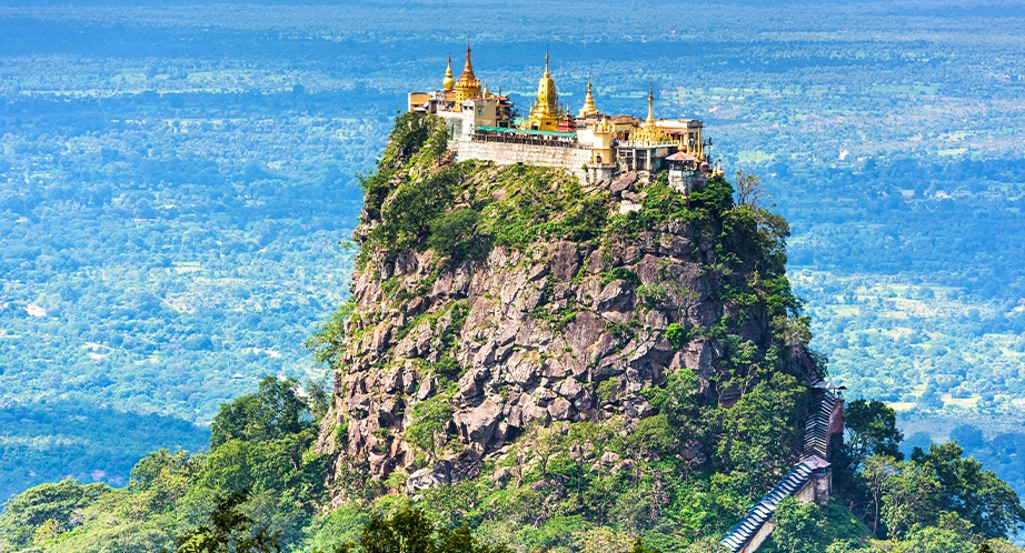 Mont Popa (Birmanie)