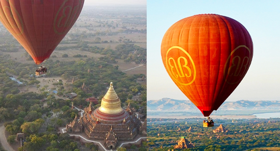 Montgolfière à Bagan