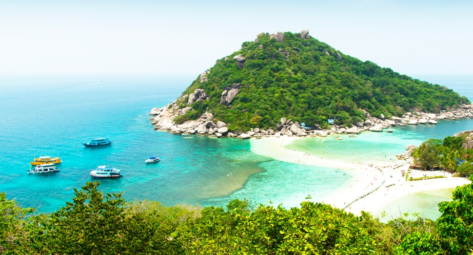 L'île de Koh Tao, Thaïlande