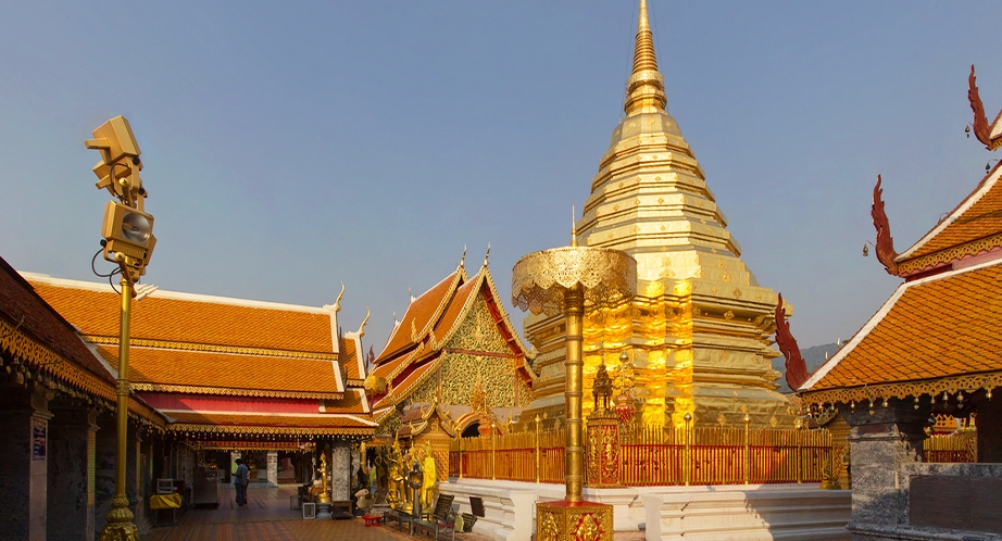 Temple à Chiang Mai Thaïlande
