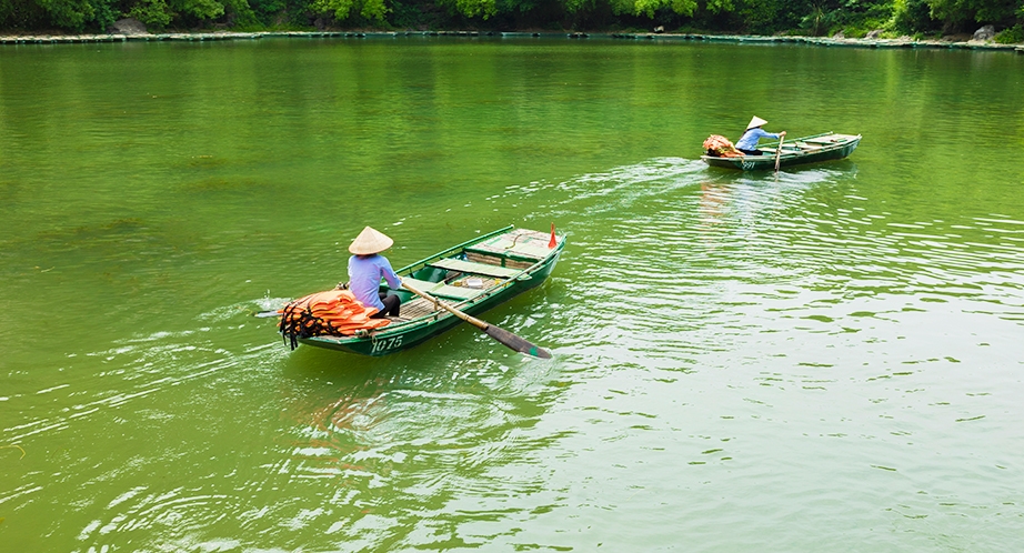 Croisière en barque à Thung Nham (Ninh Binh)