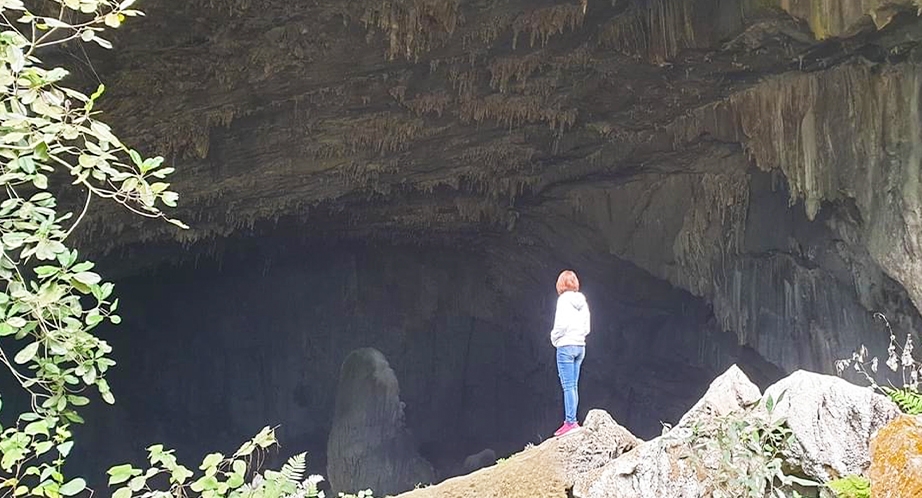 Randonnée à la grotte de Kho Muong
