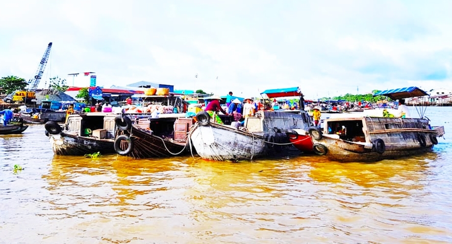 Marché Flottant Cai Be Mekong