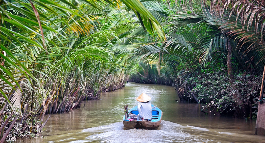 Croisière en sampan à Ben Tre (Mékong)