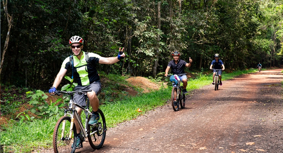 Balade à vélo dans le delta du Mékong