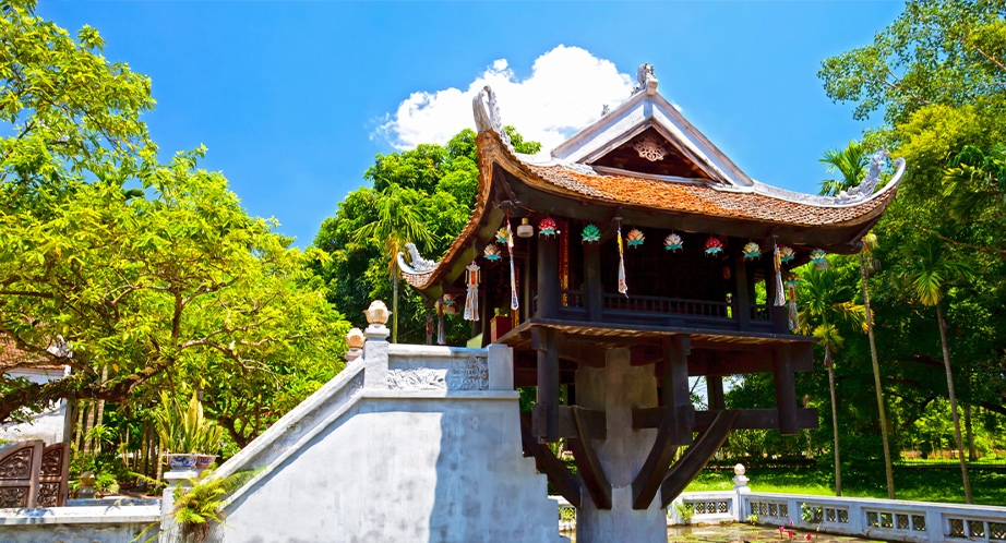 Pagode au Pilier Unique