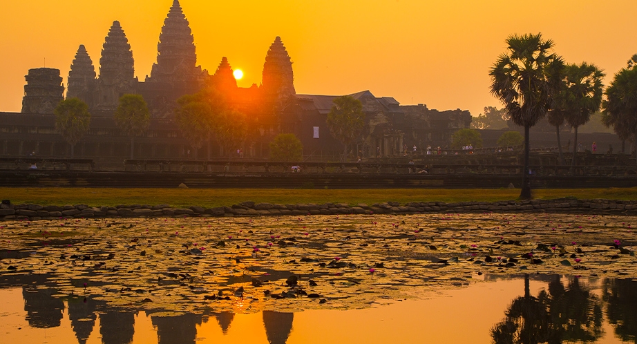 Temple d'Angkor Vat (Cambodge)