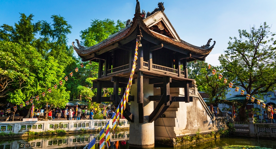 Pagode au Pilier Unique