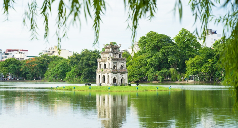 Lac Hoan Kiem à Hanoi