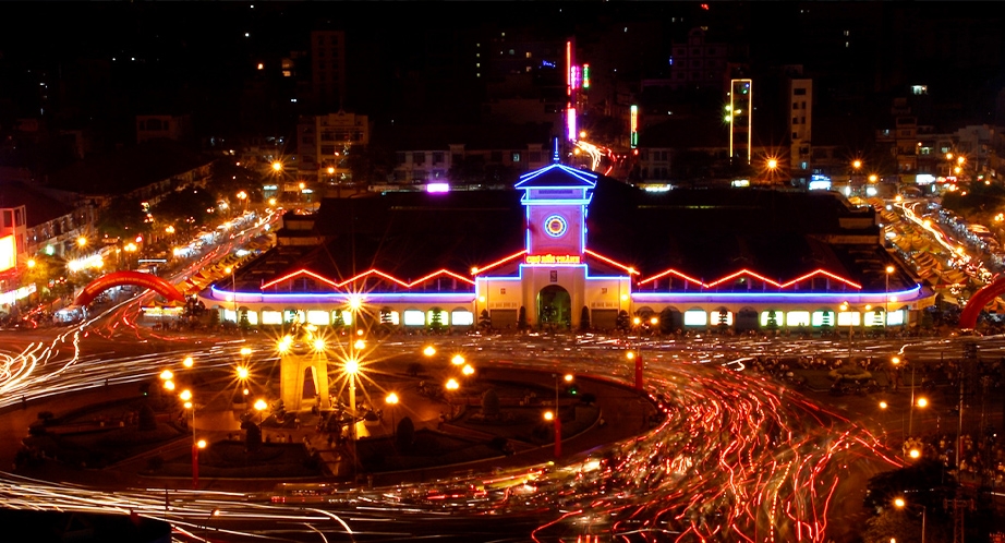 Marché Ben Thanh à Ho Chi Minh Ville