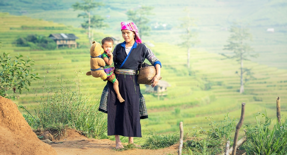 Ethnie Hmongs à Sapa