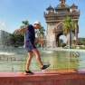 Visiter Le Patuxai - L’arc De Triomphe Vientiane Au Laos
