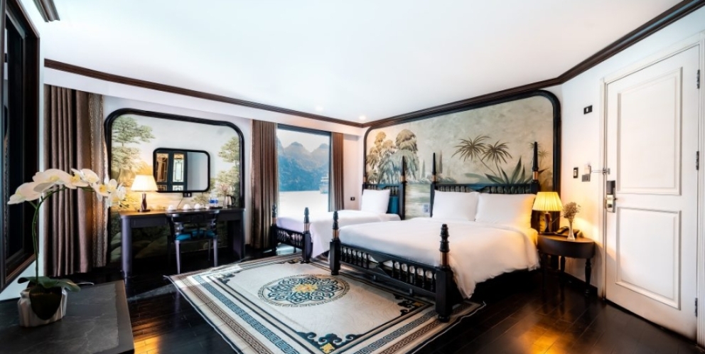 Chambre moderne et luxueuse