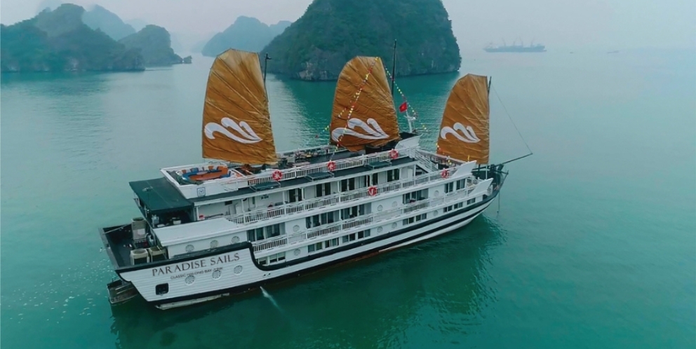 Croisière Paradise Sails dans la baie d'Halong